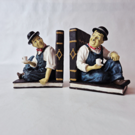 Laurel en Hardy Boeksteunen