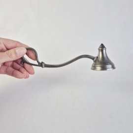 Vintage Tinnen Kaarsendover