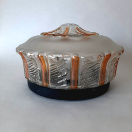 Jaren 60 plafondlamp | Bloemvormige lamp