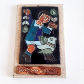 Keramische tegels Henk Potters| Jaren 70 | Kunsttegels