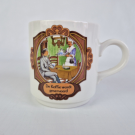 Vintage mokken Villeroy & Boch - Douwe Egberts