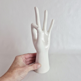Vintage display voor ringen hand | Ringendisplay