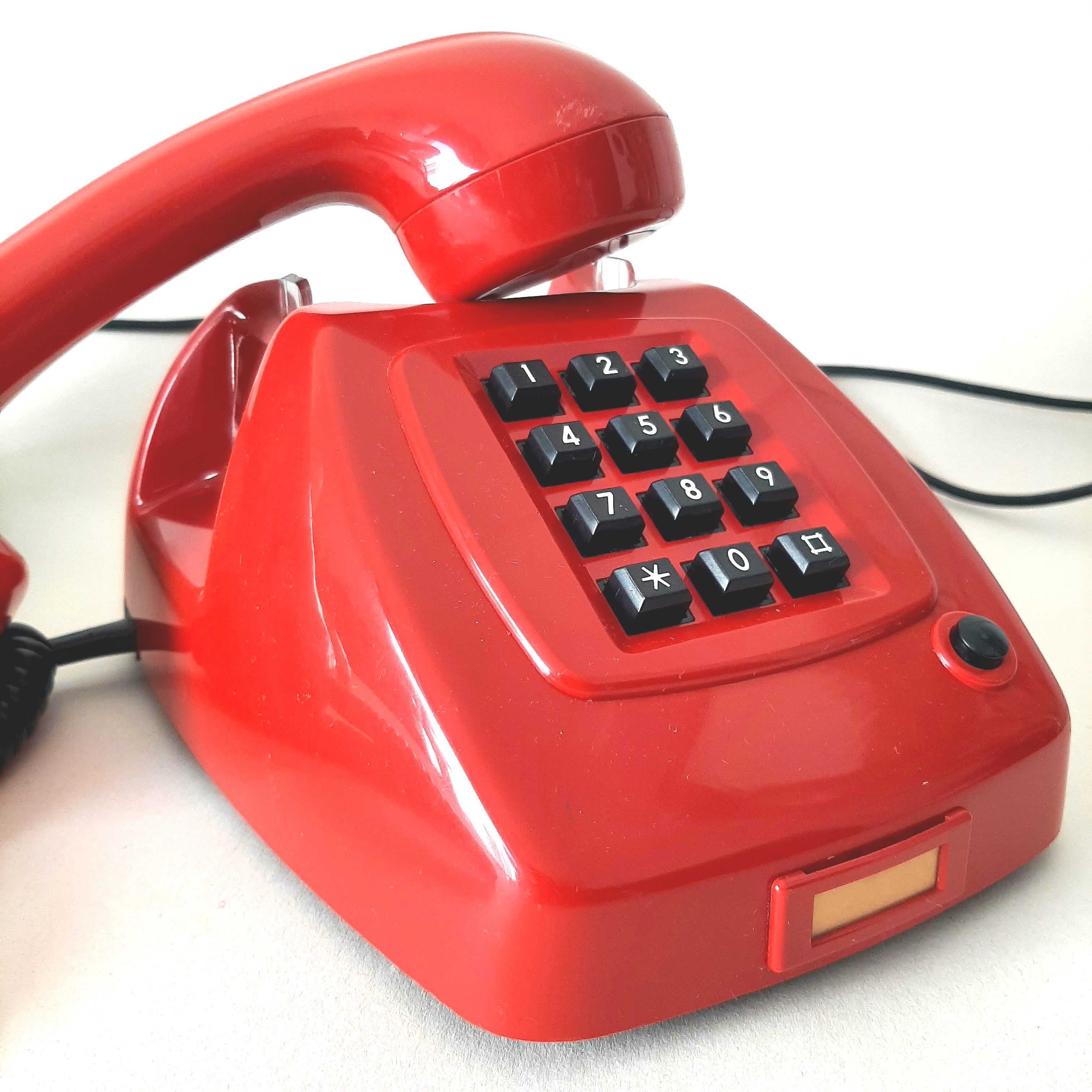 Vintage PTT telefoon | De Luxe Robijn | Jaren 70 telefoon