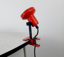 Vintage klemlamp Philips kopspiegelllamp | Jaren 70