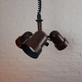 Vintage hanglamp met 3 lichtpunten, modernistische kroonluchter, verstelbare hoogte