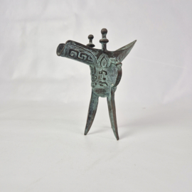 Antieke Chinese Jue uit de Shang- en Zhou dynastieën | Bronzen Jue voor rituelen