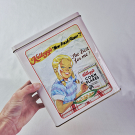Vintage blik 'Kellog's Toasted Corn Flakes'