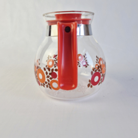 Vintage Glazen Theepot