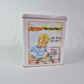 Vintage blik 'Kellog's Toasted Corn Flakes'