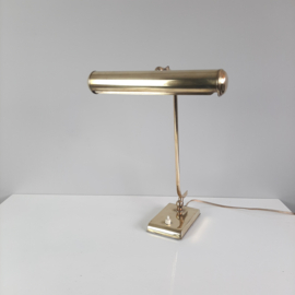 HECA Edam tafellamp | Messing bureaulamp | Leeslamp