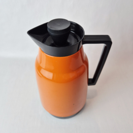 Vintage thermoskan oranje