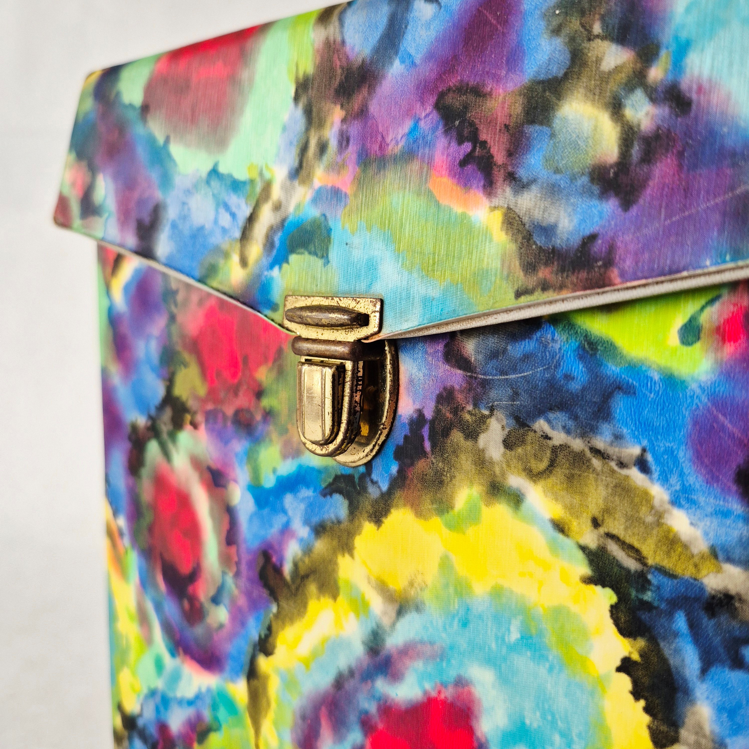 Singles koffer | Vintage jaren 70 koffer voor singles