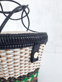 Vintage handtas, tas uit de jaren 60/70