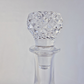Cristal d'Arques-Durand karaf met 'Longchamp' diamantgeslepen ontwerp