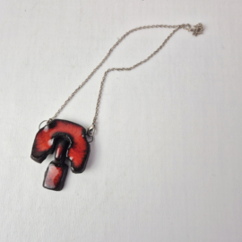 Vintage Jaren 70 Keramische Hanger