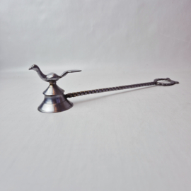 Vintage kaarsendover met vogel