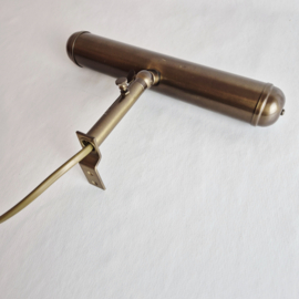 Messing schilderijlamp G&G | Retro spot