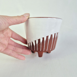 Jaren 60 Bloempot op Pootjes