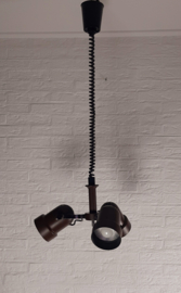 Vintage hanglamp met 3 lichtpunten, modernistische kroonluchter, verstelbare hoogte