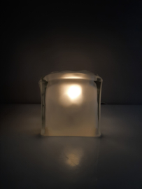 Vintage Ikea ijsblok tafellamp | TYP B0012 | Iviken "Ice Cube"