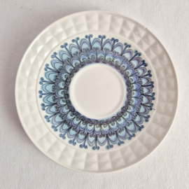 Set van 4 vintage kop en schotels uit de Castillian Collection | Toledo van Pontesa Ironstone