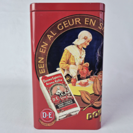 Vintage Douwe Egberts koffieblik