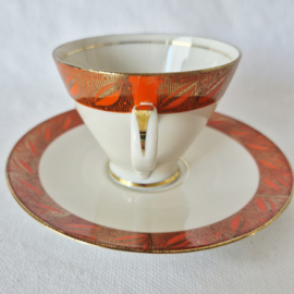 Set van 2 vintage Bavaria Mitterteich kop met schotels