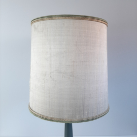 Vintage klassieke tafellamp | Antieke lamp | French empire lamp | Messing met hout