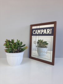Vintage spiegel Campari | Reclamebord | Campari Italy