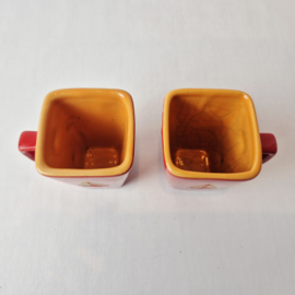 Set van 2 vintage Disaronno espresso kopjes