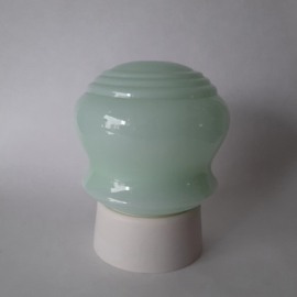 Thabur schroefbol, Art Deco plafondlamp in groen