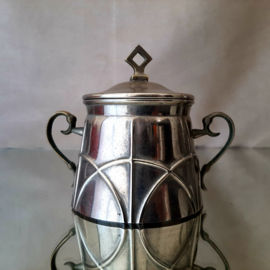 Art Deco Koffiestel, koffieset, Art Deco design, jaren 30 patroon
