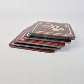 Vintage onderzetters voor glazen | Set van 5