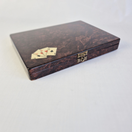 Vintage luxe speelsetkoffer