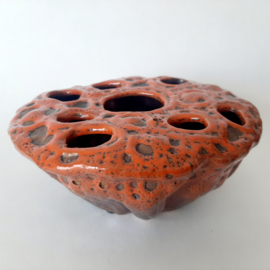 Jaren 70 bloemensteker fat lava