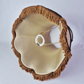 Vintage lampenkap met franjes