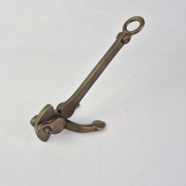 Vintage Miniatuur Messing Anker