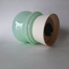 Thabur schroefbol, Art Deco plafondlamp in groen