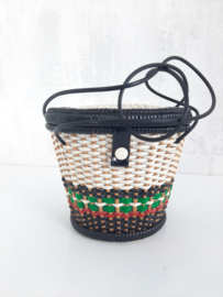 Vintage handtas, tas uit de jaren 60/70