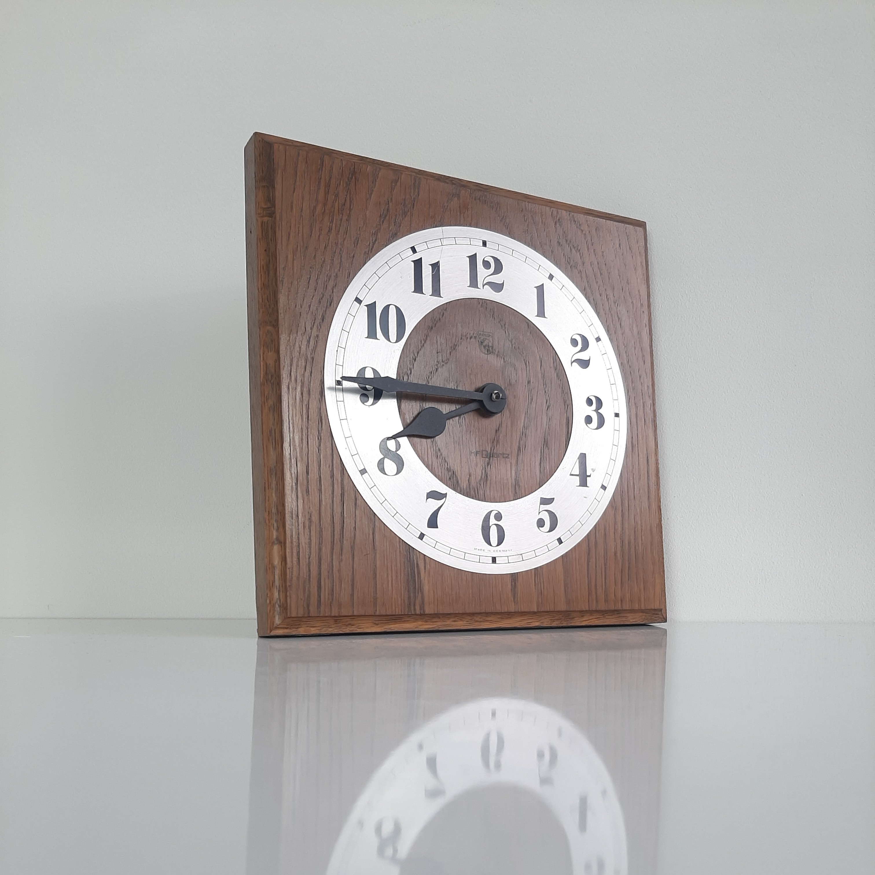 Wandklok Philips | Vintage houten klok | Philips HR5581 | HF Quartz
