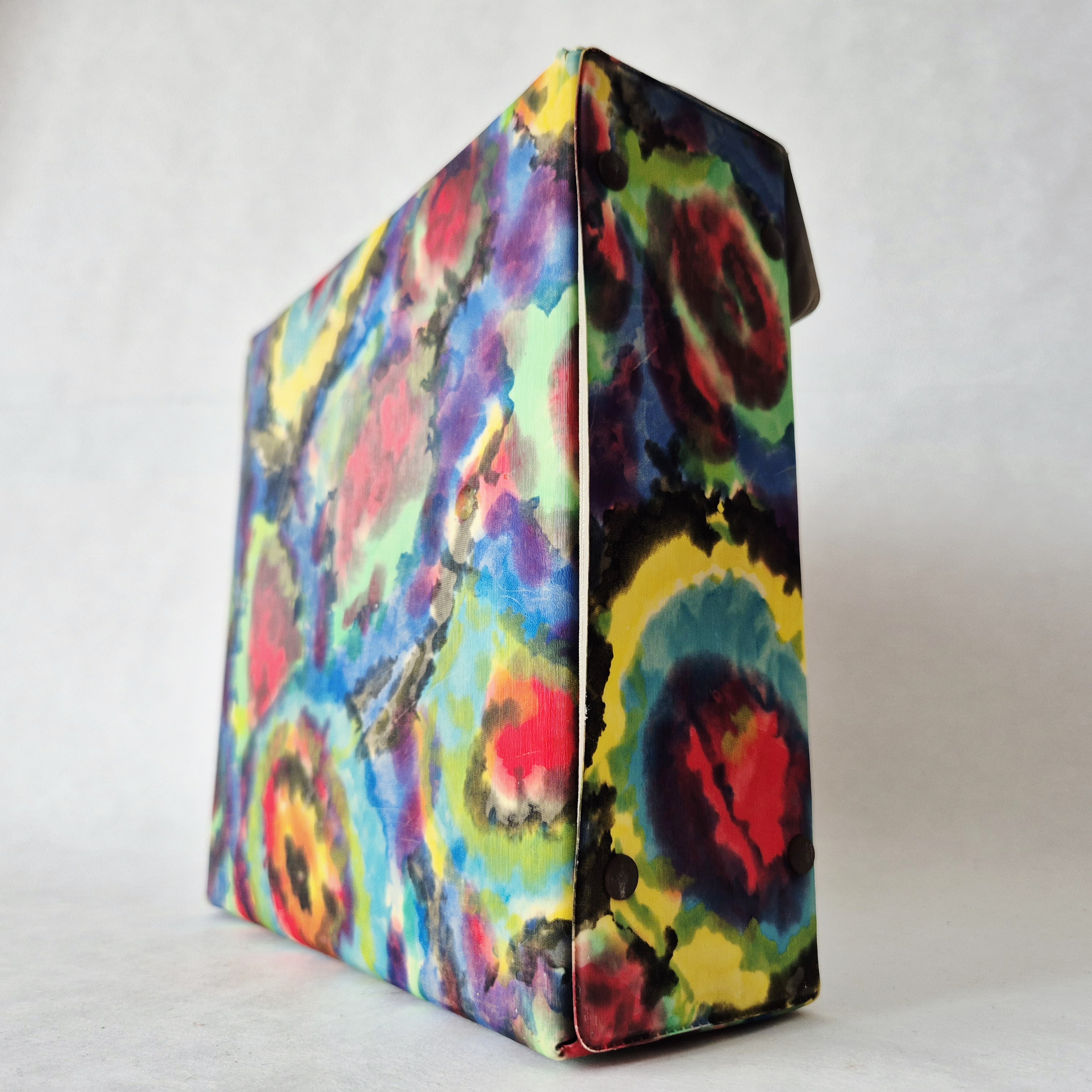 Singles koffer | Vintage jaren 70 koffer voor singles
