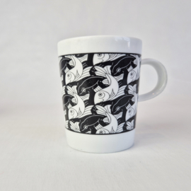 M.C. Escher mokken | Douwe Egberts beker