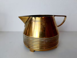 Art Deco theeset van J. N.  Daalderop Tiel | Theekan, suikerpot en melkkan | Jaren 30