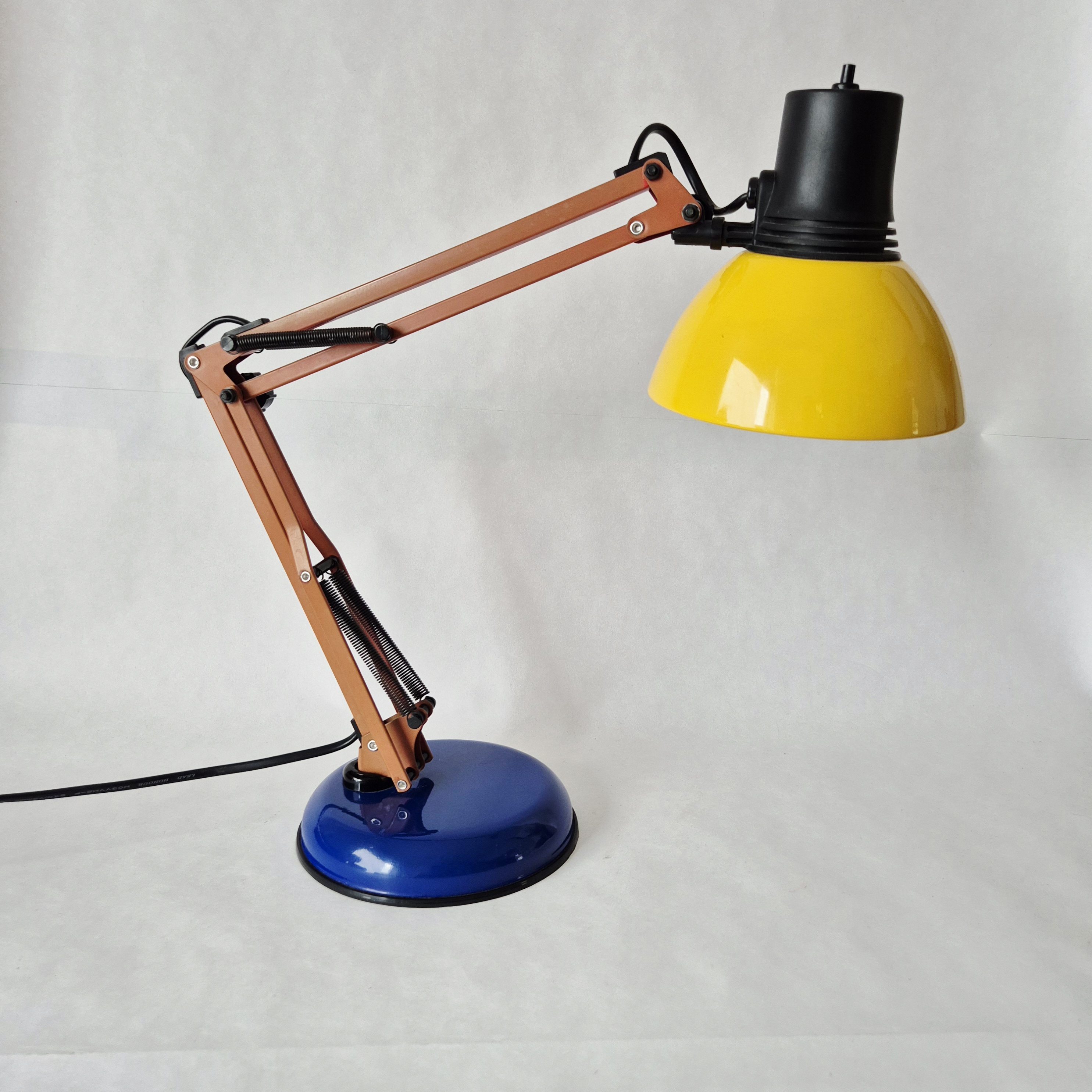 Memphis design bureaulamp | Vintage tafellamp uit de jaren 80
