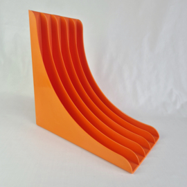 Vintage Oranje LP Rek Schweizer Design Germany