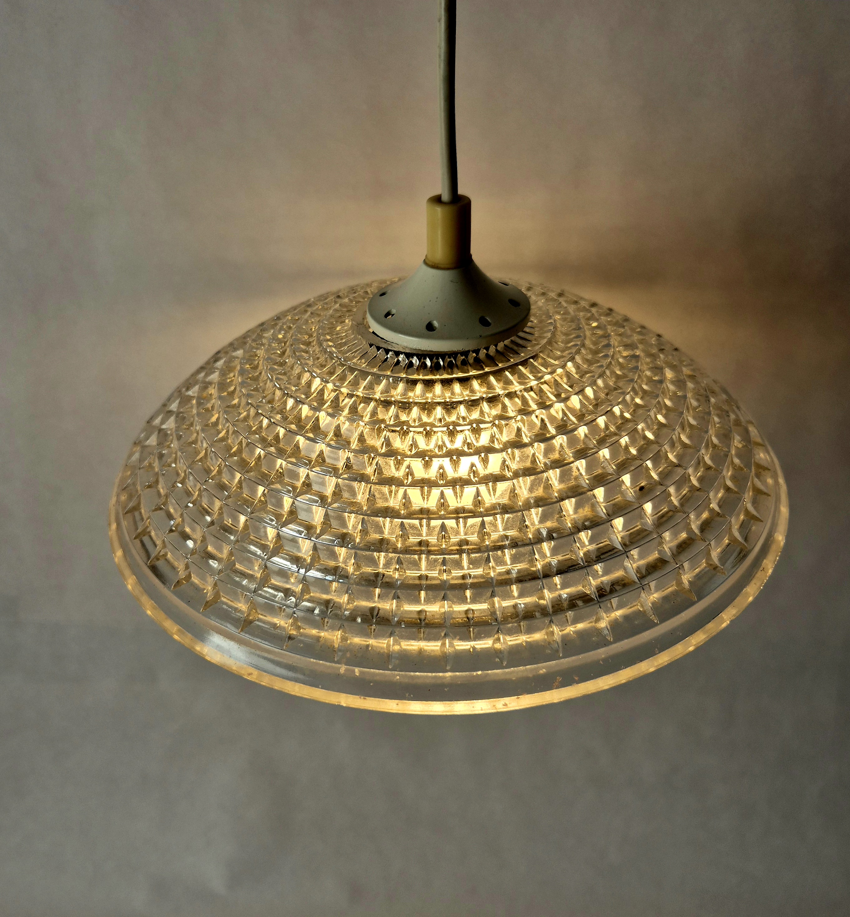 Glazen hanglampje | MCM hanglamp | Glazen hanglamp strak design