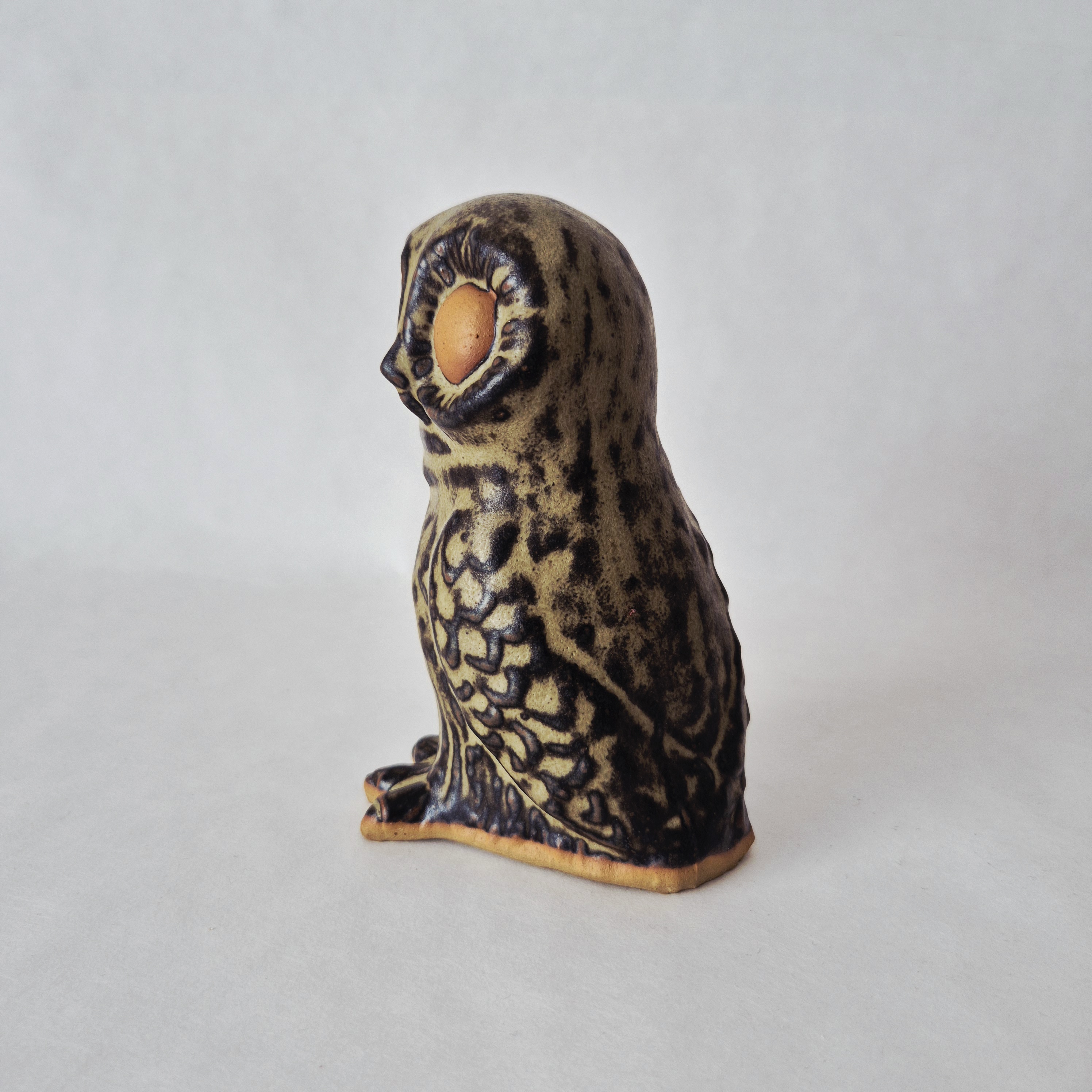 Tremar UK keramische spaarpot uil | Vintage spaarpot | Dieren spaarpot | Tremar studio pottery