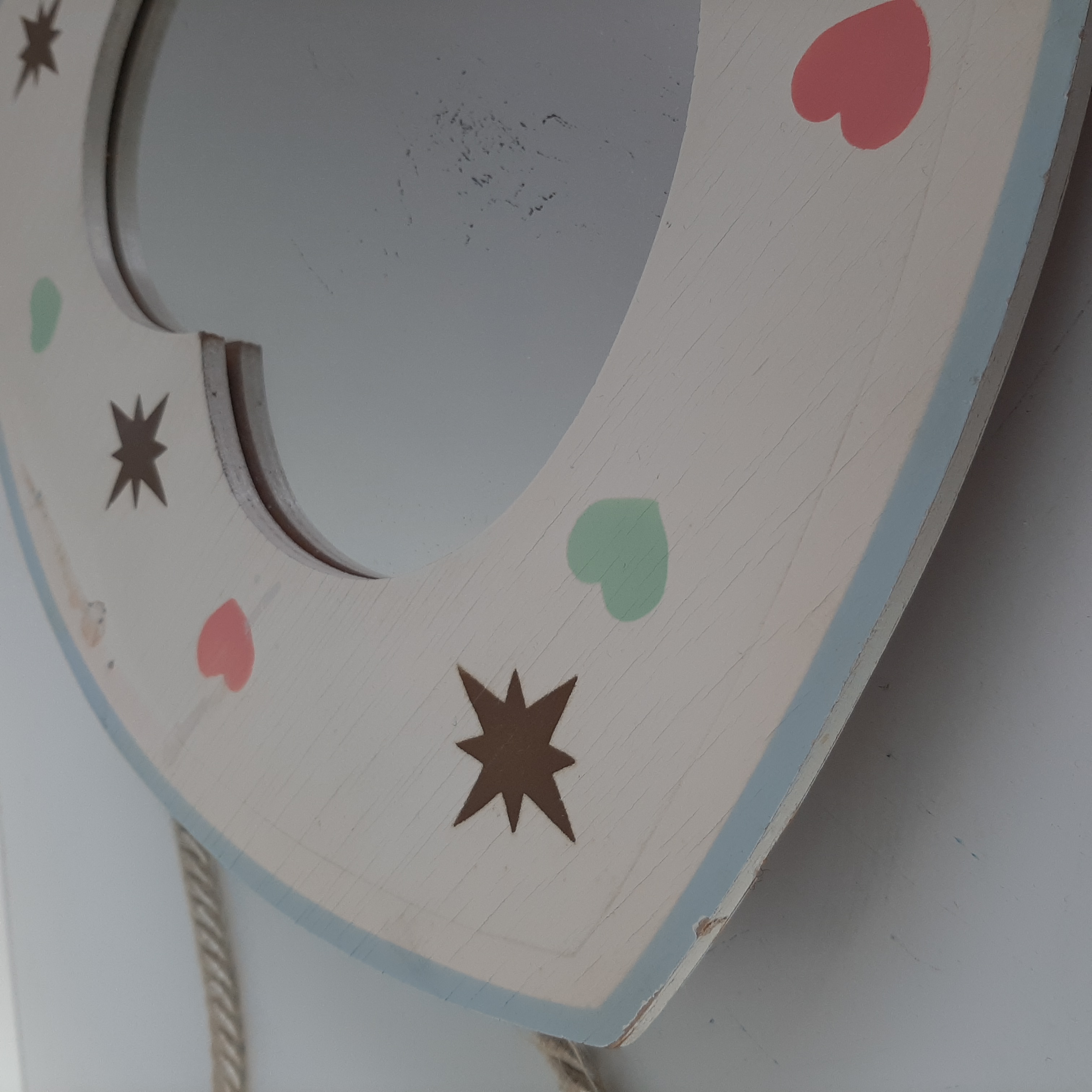 MCM spiegel | Midcentury modern wandspiegel hout | Vintage spiegel voor meisjes