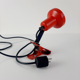 Vintage klemlamp Philips kopspiegelllamp | Jaren 70