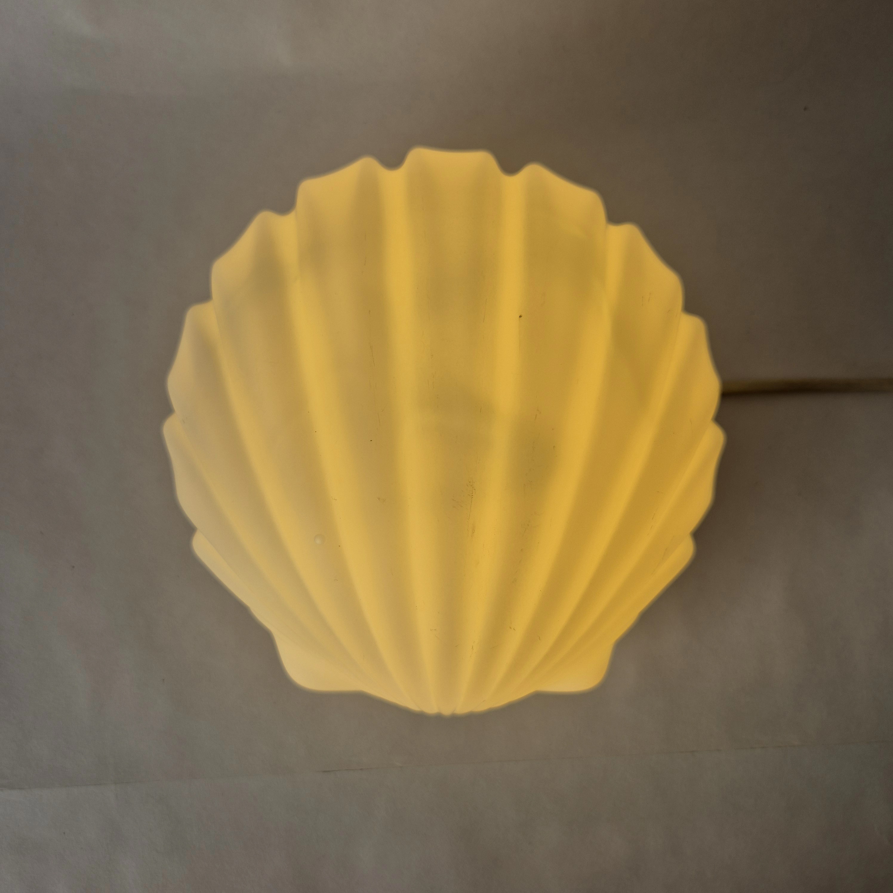 Wandlamp of plafondlamp Glashutte Limburg | Lamp in de vorm van een schelp